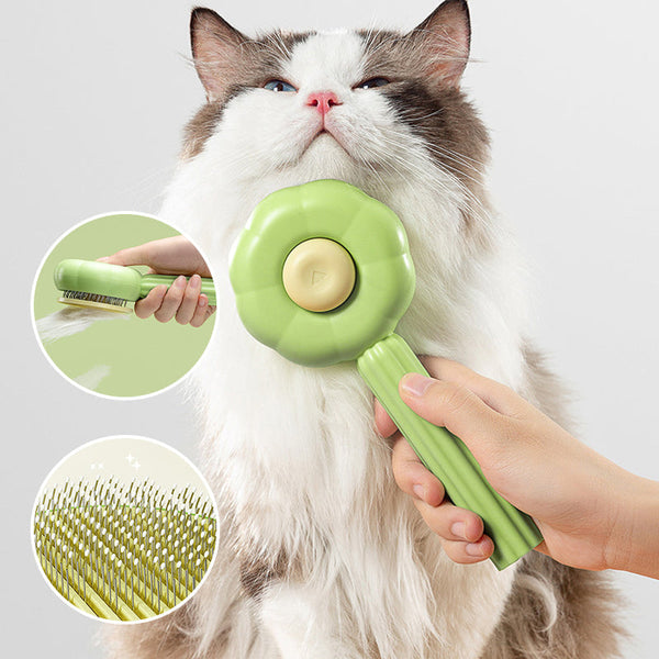 Throushine Lunesouri Brosse ADHÉSIVE pour Animaux DOMESTIQUES