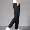 Pantalon stretch en soie Ice