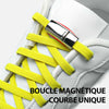 Boucle métallique magnétique pour lacets