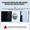 Couvercle de protection en silicone pour loquet de porte de voiture (4Pièces)