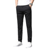 Pantalon stretch en soie Ice