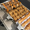 Brochettes de gril à 3 voies