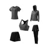 Ciaovie™ Costumes pour Dames Fitness à Séchage Rapide (5 Pièces) - ciaovie