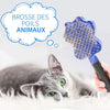 Brosse de Nettoyage pour Poils des Animaux, Brosse de Massage pour Animaux - ciaovie