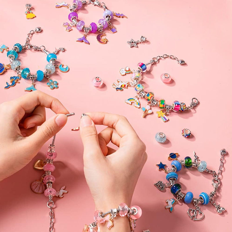 Jeu de bracelets en perles DIY pour enfants