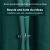 Boucles de Rideau en Métal (3 pièces)