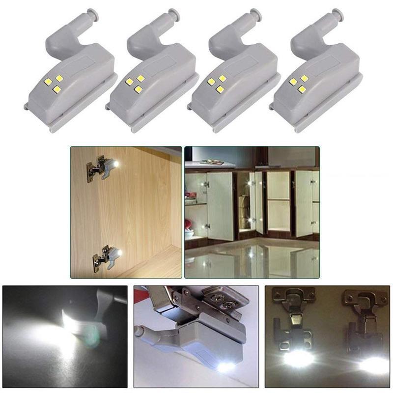 LED Lumière de Charnières pour Armoire (10 pièces) - ciaovie