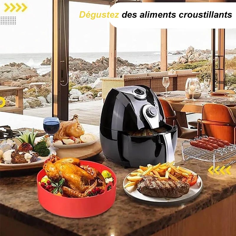 Plateau de Friteuse à Air ustensiles de Cuisson Antiadhésifs faciles à nettoyer