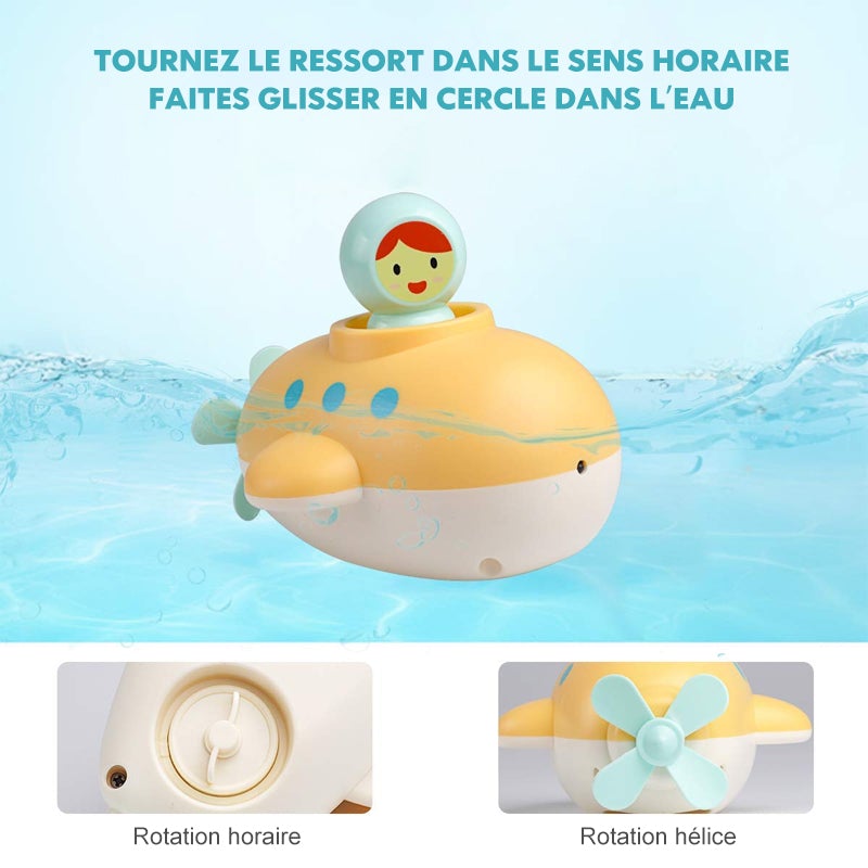 Jouet de Bain Sous-Marin Mécanique - ciaovie