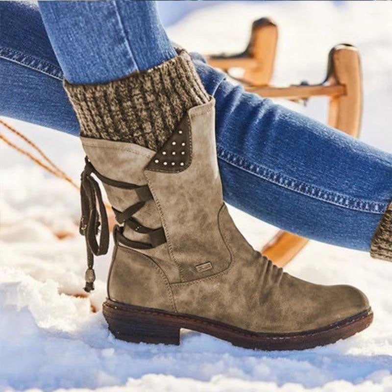 Ciaovie™ Bottes D'hiver à Lacets - ciaovie