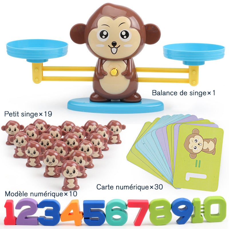 Ciaovie™ Jeu de Singe Balance Cool Mathématique - ciaovie