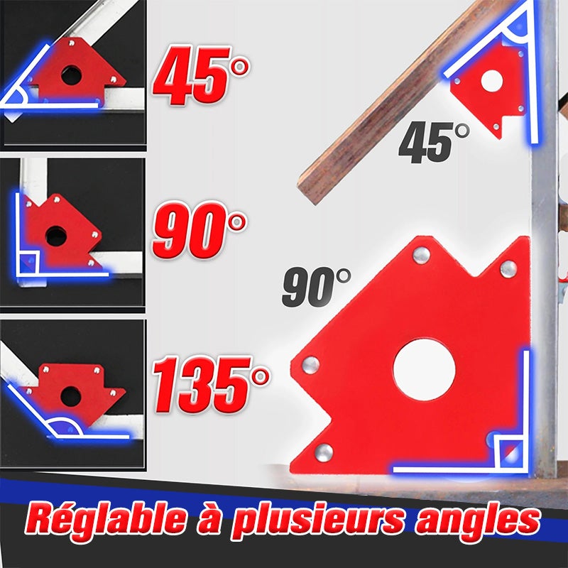 Fixateur Magnétique de Soudage Multi-angle