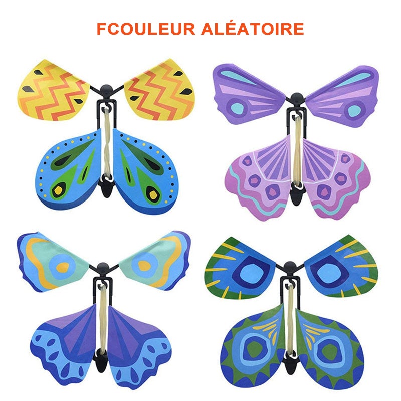 Creative Magic Props Jouets pour enfants Flying Butterflies - ciaovie