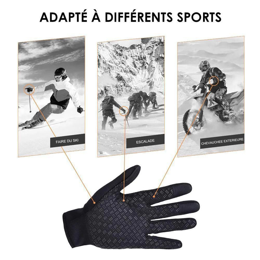 Gants Thermiques Chauds Pour Le Cyclisme ,Course à Pied ,Conduite - ciaovie