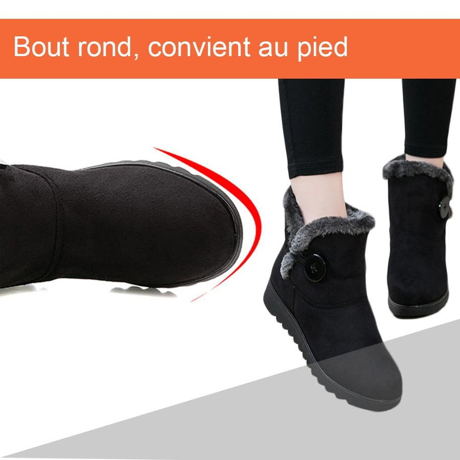 Bottes de neige chaudes pour femmes, 1 paire - ciaovie