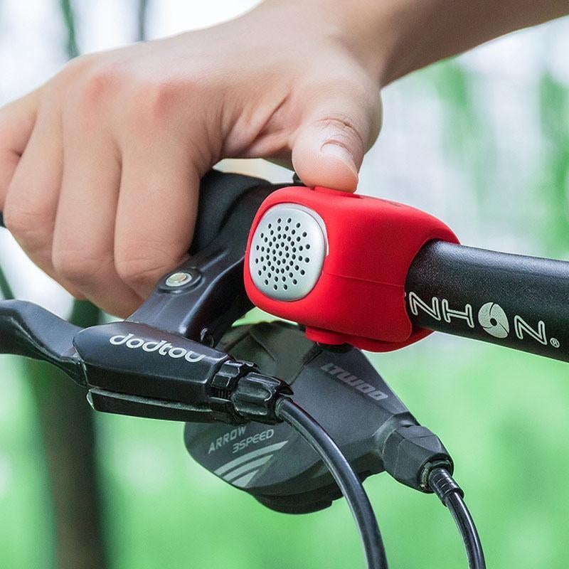 Mini Sonnette de Vélo Électrique en Silicone