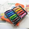 Crayon de Cire Lavable pour Enfants (12/24/36 couleurs) - ciaovie