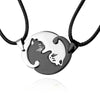 Collier de Chat de Conception Yin ＆ Yang