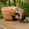 Tasse en bois sculptée à la main