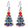 Boucles D'oreilles Sapin de Noël