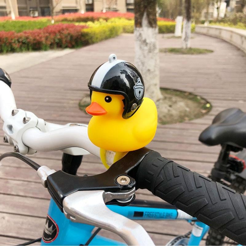 Petite Cloche de Vélo de Canard Jaune