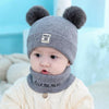 Ciaovie™ Chapeau et Écharpe Chaud Hiver Pour Bébés - ciaovie