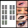 Eyeliner réutilisable et autocollants pour cils (4 paires)