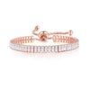 Bracelet Zircon Cubique Plaqué Or 18 Carats