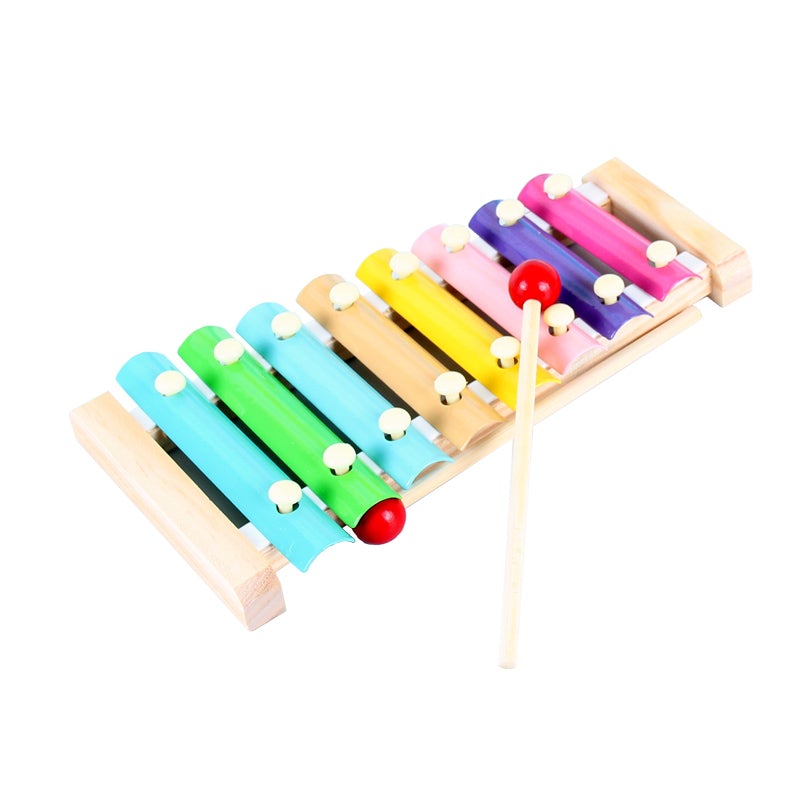 Jouet de Xylophone en Bois Coloré pour Enfants - ciaovie