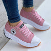 Chaussures en Toile Baskets Mode Femme