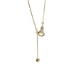 Collier double anneau perle et diamants