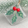 Décoration en verre pour l'arbre de Noël